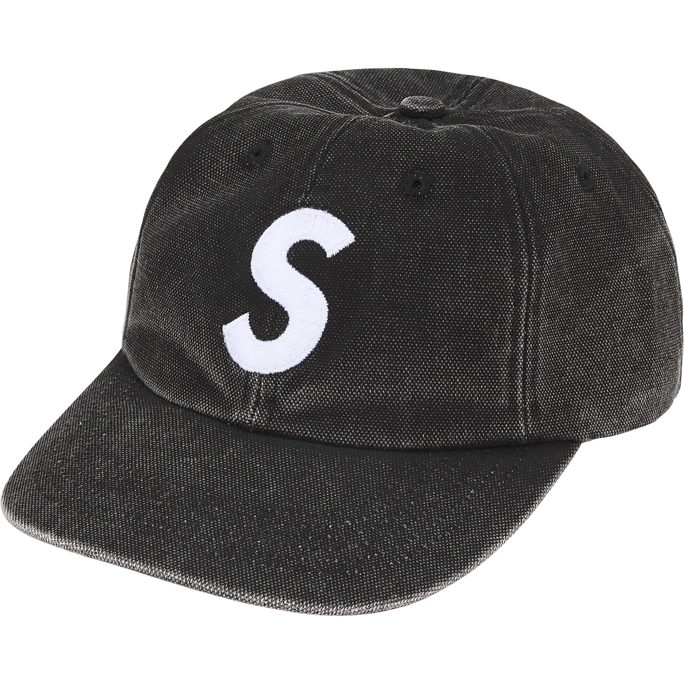 Pigment Coated Canvas S Logo 6-Panel view 4